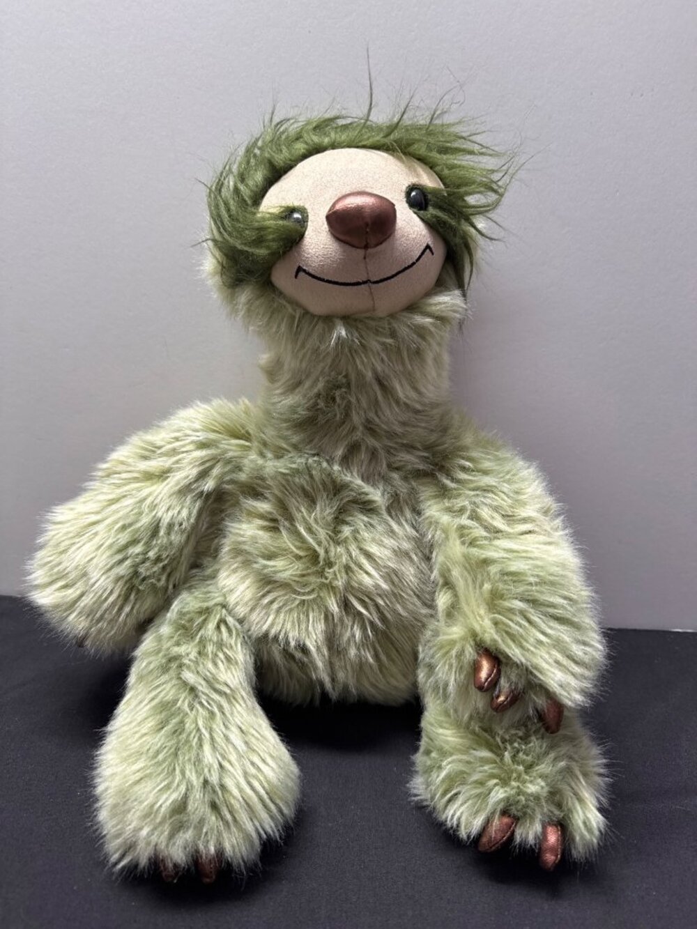 Gund Roswell Sloth Green Plush Stuffed Animal 13" Soft Polyester Toy